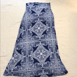 Charlotte Russe maxi skirt pattern. Never worn